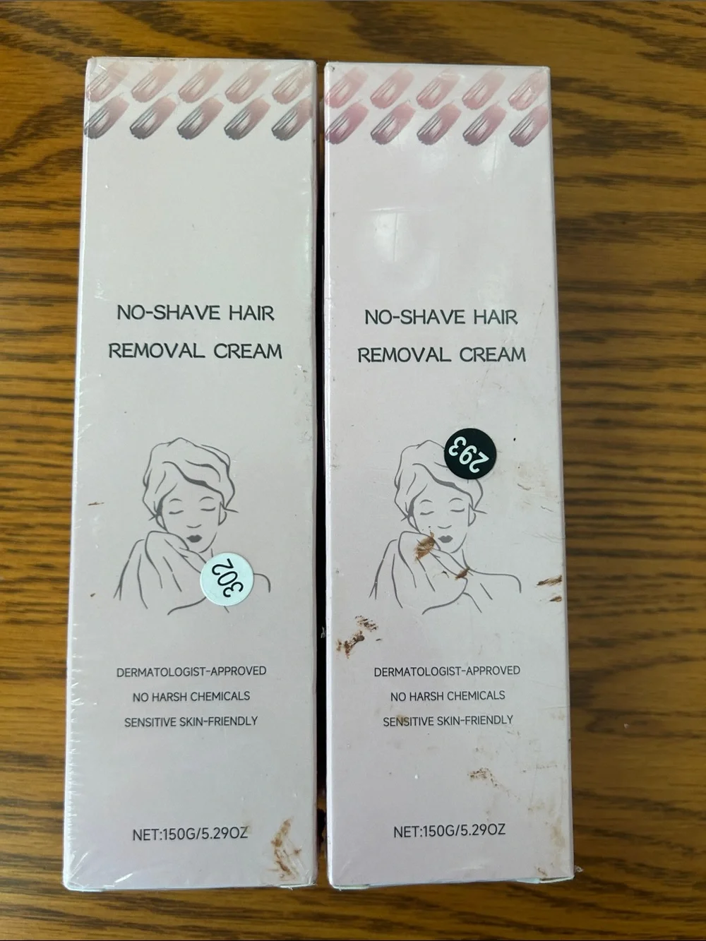 No-Shave Hair Removal Cream – White